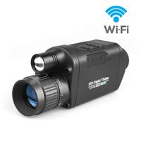 Bestguarder Digital Night Vision Monocular with WiFi, HD Infrared IR Camera & Camcorder 3.5-10.5x32 1150ft /350M Viewing Range with 1.5" TFT LCD for Hunting