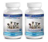 PET SUPPLEMENTS Dog Bladder Support Powder - Urinary Tract Support - for Dogs - Advanced Complex - CHEWABLE - Marshmallow for Dogs - 2 Bottle (180 Chews)