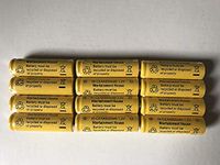 12 Piece Set AA NiCd Ni-Cd 800mAh 1.2V Rechargeable Battery for Solar Lights