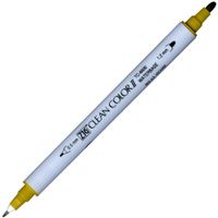 Kuretake Fude Brush Pen Twin ZIG Clean Color II, No.63, Ochre (TC-6600-063)
