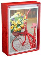 Red Bike - Pictura Box of 14 Blank Note Cards