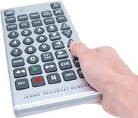 PrimeTrendz Royal Universal Jumbo Smart Remote Control for Tv VCR Cable DVD Satellite by USA Cash and Carry TM