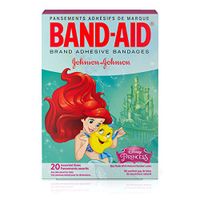 Band-Aid Brand Adhesive Bandages for Minor Cuts & Scrapes, Disney Princesses™, Assorted Sizes, 20 ct