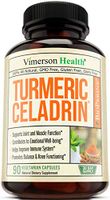 Turmeric Curcumin with Celadrin and Bioperine Supplement. Antioxidant Properties for Joint Mobility and Flexibility Support. Aids Healthy Cartilage, Knee Function and Supports Inflammatory Response