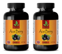 Immune Support Pure encapsulations - ACAI Berry 1200 Mg - acai Healthy to go - 2 Bottles (120 Capsules)
