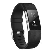 Smasy Replacement Bands Compatible with Fitbit Charge 2, Soft Silicone Adjustable Sport Wristbands, Men Women, Small/Large (Black, Small(5.5"-6.7"))
