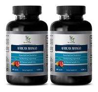 Weight Loss Food - African Mango 1200MG - African Mango Pure - 2 Bottles (120 Capsules)