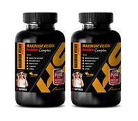 Eye Supplements for Adults Natural - Maximum Vision Premium Complex - quercetin Supplements - 2 Bottle 120 Capsules