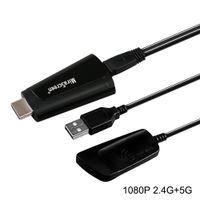 Shentesel Wireless WiFi Phone Screen to HDMI TV Mirror Display Dongle Adapter - 1080P 2.4G+5G