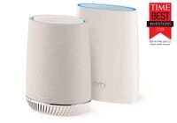 NETGEAR Orbi Voice Whole Home Mesh WiFi System - fastest WiFi router and satellite extender with Amazon Alexa and Harman Kardon speaker built in, AC3000 (RBK50V)