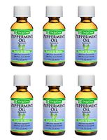 De La Cruz Pure Peppermint Essential Oil, Steam-Distiled, Bottled in USA 1 FL. OZ. (6 Bottles)