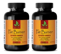 Weight Loss Energy Pills - Fat Burner - Extreme Formula 2645Mg - Garcinia - 2 Bottle (180 Capsules)