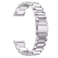 Finelylove Stainless Steel Band Compatible with AMAZFIT GTR Smart Watch 47mm,Luxury Fashion Metal Wristband Wrist Strap for AMAZFIT GTR Smart Watch 47mm (Silver)