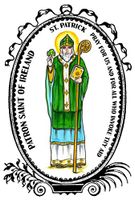 St Patrick Patron Ireland 4"x6" Set of 6 Linen Postcards