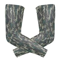 ZZKKO Palm Tree Camo Cooling Arm Sleeves Cover Uv Sun Protection for Men Women Running Golf Cycling Arm Warmer Sleeves 1 Pair