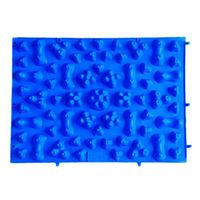 Foot Massage Mat -Vanvler Large Colorful Acupuncture Foot Massager Medical Therapy Mat Foot Massage Pad (Blue)