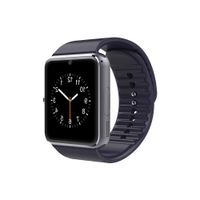 Lanwande Smart Watch GT08 Bluetooth Smartwatch Touch Screen Wrist Watch Sports Fitness Tracker with Camera SIM SD Card Slot Pedometer Compatible iPhone iOS Android for Kids Men Women (Black)