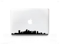 Boston Massachusetts Skyline 1 Sticker Decal For MacBook Pro, PC, Laptop, Window, Car, or Wall