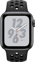 Apple Watch Series 4 Nike+ (GPS, 40mm) - Space Gray Aluminium Case with Anthracite/Black Nike Sport Band (Renewed)