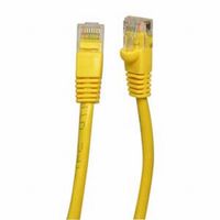 Black Point Products BT-197 Yellow Cat-5 14-Foot Enhanced Patch Cord, Yellow