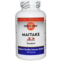 Grifron Maitake, Mushroom Wisdom, Maitake, D-Fraction, 360 Capsules - 2pc