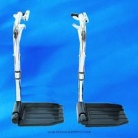 Footrests for Tracer and 9000 Wheelchairs [FOOTREST HEMI ECONOMY] (PK-2)