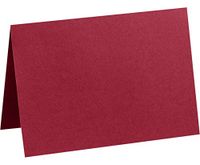 A7 Folded Card (5 1/8 x 7) - Garnet Red (250 Qty.)