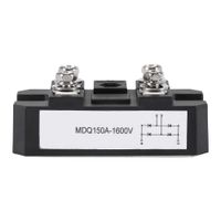 Bridge Rectifier - Single-Phase Diode Bridge Rectifier 150A Amp High Power 1600V (Black)
