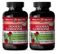 Weight Loss Women Pills - HOODIA GORDONII Extract 2000Mg - Hoodia gordonii Weight Loss - 2 Bottles 120 Tablets