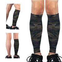 Sports Full Leg Support Recovery Compression Thigh Sleeve Football Suitable for Men and Women Camouflage - M
