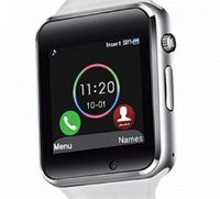 CP Tech Smart Watch Touchscreen Bluetooth Smartwatch Wrist Watch Sports Fitness Tracker with SIM SD Card Slot Camera Pedometer Compatible iPhone iOS Samsung Android for Men Women Kids (White)