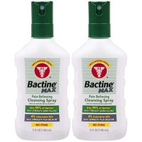 Bactine Max Pain Relieving Cleansing Spray, 5 Oz, 2Count