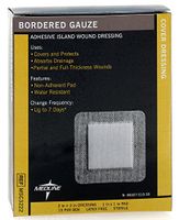 Medline MSC3222Z Sterile Bordered Gauze, 2" x 2"