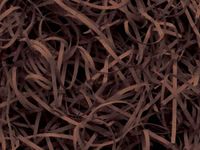 4oz Bag Dark Choco Brown VERYFINE Fine Cut Gift Basket Shred Paper Grass Filler Bedding nfLG -442
