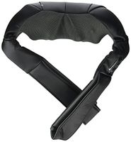 Brookstone Shiatsu Neck and Back Massager with Heat & Automated Programs