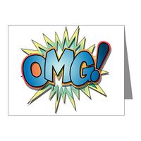 Note Card Text Abbreviation OMG!