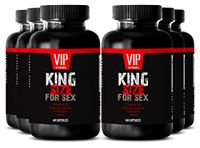 Nettle Root - King Size for Sex - Testosterone Vitamins (6 Bottles 360 Capsules)
