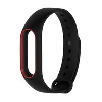 Unitedheart Mibos Silicone Replacement Mi Band 2 Strap for Xiaomi for Miband 2 Version Smart Wristband Bracelet Soft Belt 8 Colors