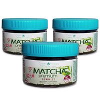 Green & Happy Matcha Gummies | Vegan, Metabolism Booster, Focused Energy, Antioxidant, Weight Loss (330 Ct) 3 Pack