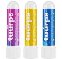 TUURPS Aromatherapy Nasal Inhalers - Boost (Energizing), Bliss (Calming) & Brain (Nootropic) - Refreshing Sinus Aid - All Natural Blends of Essential Oils and Menthol (Variety 3-Pack)