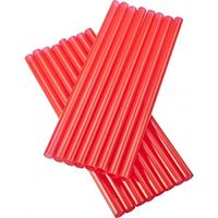 Straw, GIANT or Smoothie, PACK of 100, Red 10 inch Wrapped
