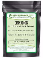 Cinnamon - 10:1 Natural Bark Extract Powder, 12 oz (340 g)