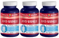 Vitamin E Capsules for Skin - Anti-Wrinkle Anti-Aging Complex - Skin Care Products for Women (3 Bottles 180 Capsules)