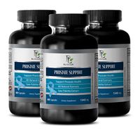Now Prostate Support - Prostate Support 1345MG - All Natural Formula - Saw Palmetto Green Tea - 3 Bottles (180 Capsules)