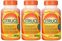 Citrucel w/SmartFiber Methylcellulose Fiber Therapy Caplets, jid2tr 3Pack (240-Count Each)