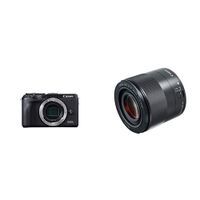 Canon EOS M6 Mark II Mirrorless Camera, Body (Black) with EF-M 32mm f/1.4 STM Lens, Black