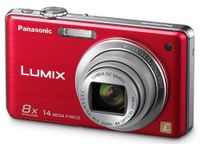 Panasonic Lumix DMC-FH20 14.1 MP Digital Camera with 8x Optical Image Stabilized Zoom and 2.7-Inch LCD (Red)
