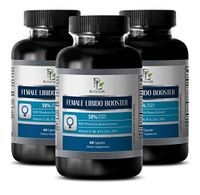 Female Sexual Enhancement Pills - Female LIBIDO Booster - Powerful Formula - rhodiola rosea Vitamins - 3 Bottles 180 Capsules