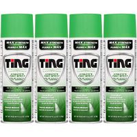 Ting Foot & Jock Itch, Antifungal Spray Powder 4.5 oz (128 g)(Pack of 4)
