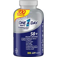 One A Day Expect More Men's 50+ Multivitamin, 300 Tablets
